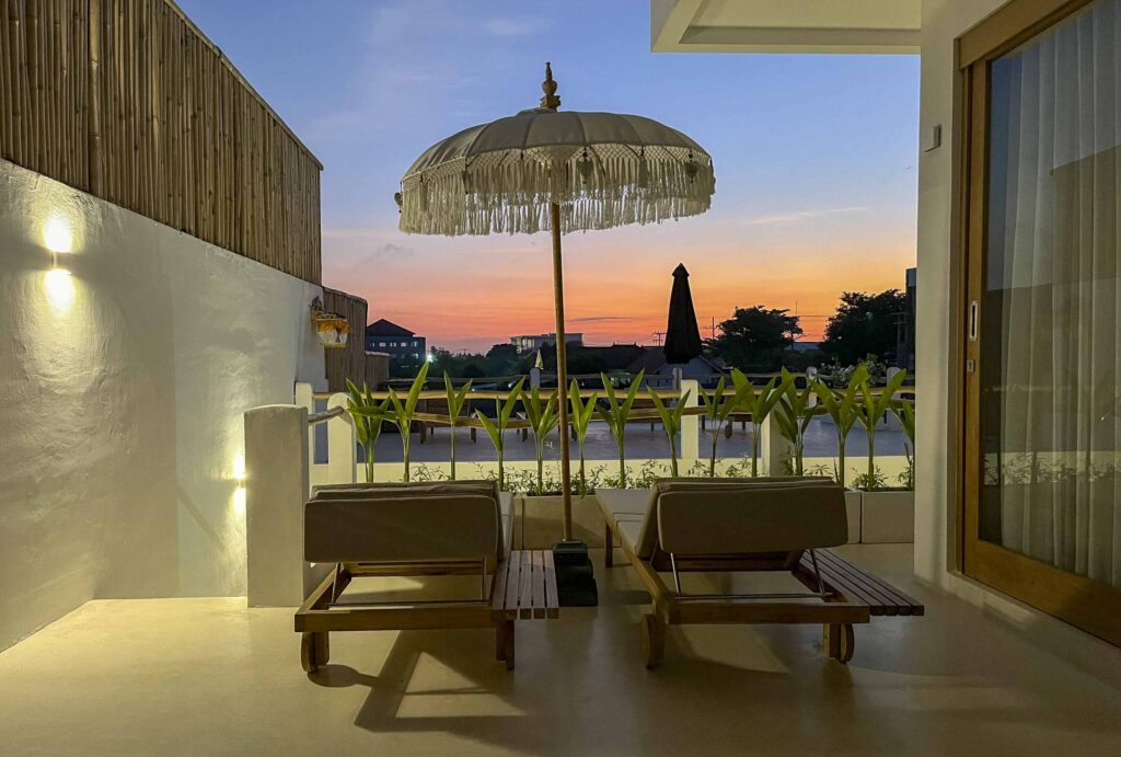 Private terrace