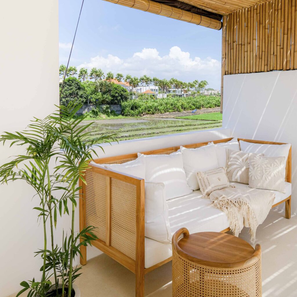 Lounge in private terrace